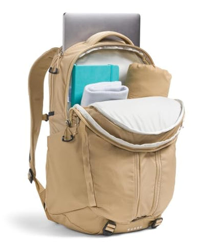 The North Face Women's Surge Commuter Laptop Backpack - PFAS Free, Khaki Stone, One Size - color: Khaki Stone