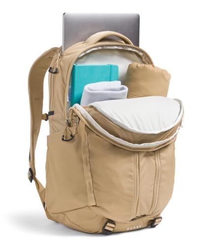 The North Face Women's Surge Commuter Laptop Backpack - PFAS Free, Khaki Stone, One Size - color: Khaki Stone