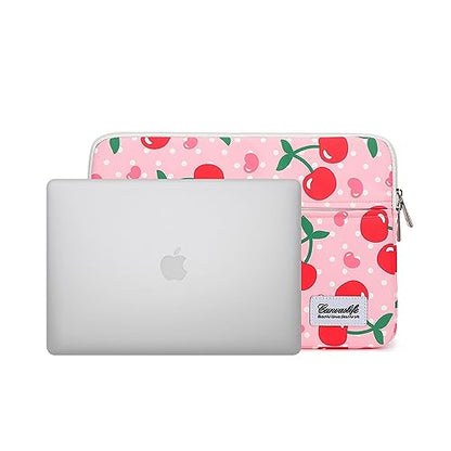 Canvaslife Patten Laptop Sleeve 14 inch 14.0 inch Laptop case Bag (Cherry) - color: Cherry, size: 14 inch / 14.0 inch