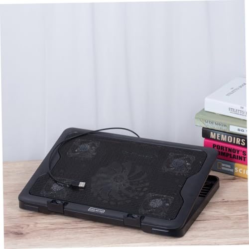 USB-Powered Notebook Cooler Cooling Mat with Fans Energy-Saving Laptop Cooling Pad Stand for Heat Dissipation Easy Installation Compatible with All Laptops