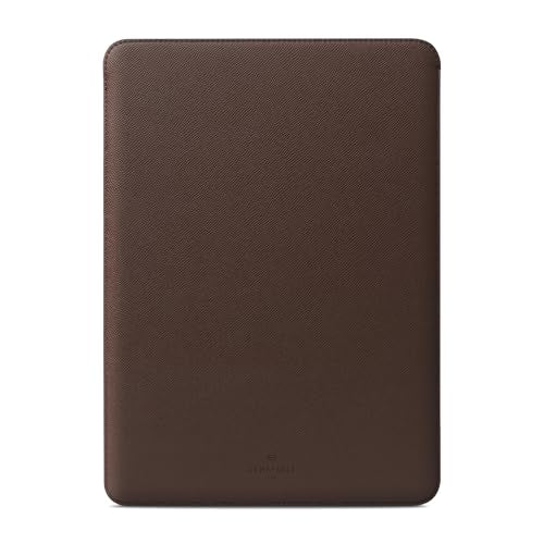 Comfyable Laptop Sleeve 14 Inch Precisely Compatible with MacBook Pro M5 M4 M3 M2 Pro/Max 2026-2021, Faux Leather Cover Case, 14 in, Coffee - color: Coffee, size: For 14" MacBook Pro