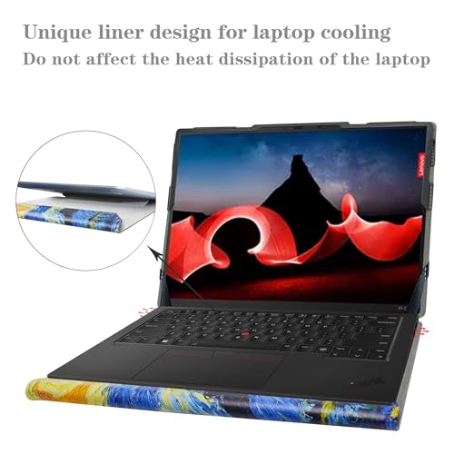 Protective Case for HP OmniBook Ultra Flip 2-in-1 14-fhXXXX 14-fh0047nr 14t-fh000/ENVY x360 14 14-fcXXXX 14t-fc000/ENVY x360 14 14-faXXXX 14-fa0047nr/LG gram 14 2-in-1 14T90S,Starry - color: Starry Night