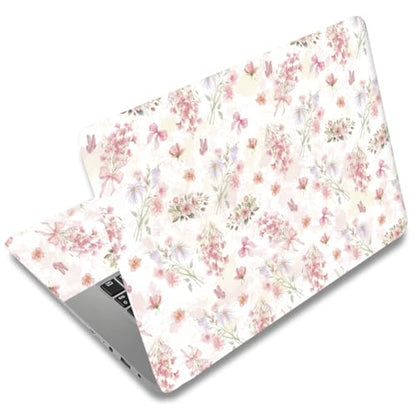 SUPERDANT Laptop Skin Sticker Bouquet Flower Laptop Decals Personalized Universal Notebook Computer Wrap Vinyl Skin Stickers Cover Art Decal Removable 12-15.6 Inch Waterproof Scratch-Resistant Gifts - style: Small Bouquet