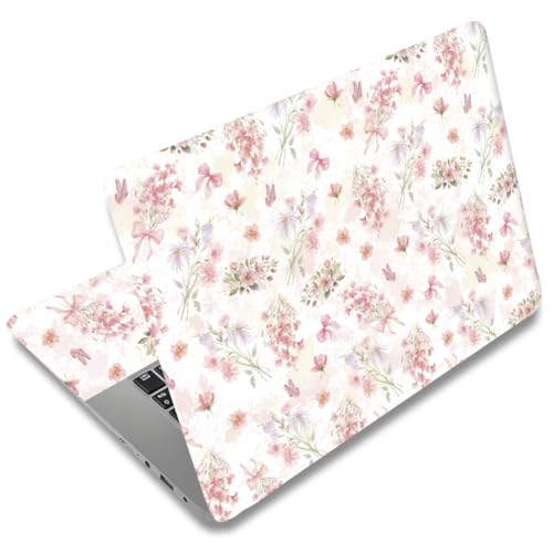 SUPERDANT Laptop Skin Sticker Bouquet Flower Laptop Decals Personalized Universal Notebook Computer Wrap Vinyl Skin Stickers Cover Art Decal Removable 12-15.6 Inch Waterproof Scratch-Resistant Gifts - style: Small Bouquet