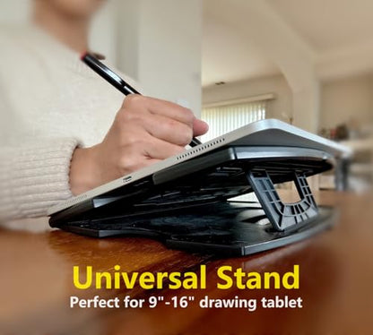 Max Smart Laptop Stand and Drawing Tablet Stand, Portable, Adjustable