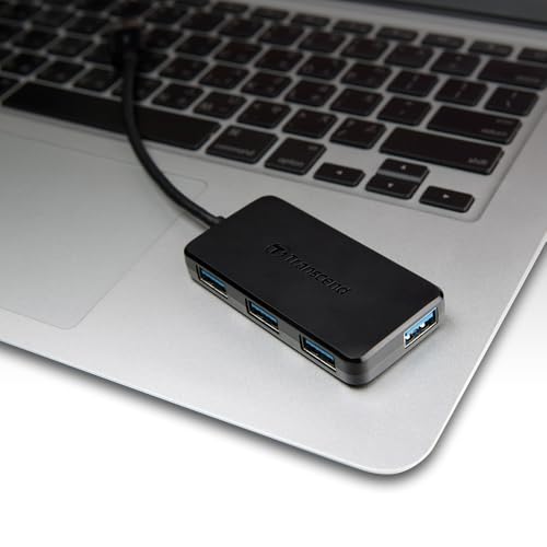 Transcend Information SuperSpeed USB 3.0 4-Port Hub (TS-HUB2K) - style: Type-A (4 x USB3.0)