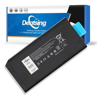 DKNKD (11.1V 97Wh/8550mAh) X8VWF Laptop Battery Compatible with Dell Latitude 14 Rugged 5404 7404 E5404 E7404 Series Notebook 4XKN5 CJ2K1 5XT3V 05XT3V VCWGN 0VCHGN 09FN4 XN4KN XRJDF YGV51 - size: 6.51*3.18*0.79 inch DKNKD