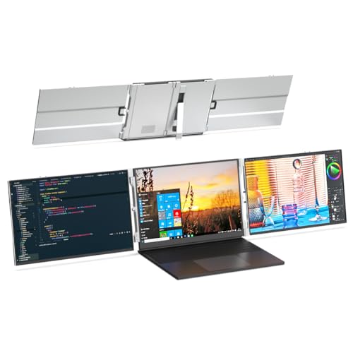 VSDISPLAY 14'' 1920x1200 IPS Laptop Screen Extender Portable Dual Monitor | with Mini H/D USB-C Interfaces,Plug and Play,for 13.3''-16'' Laptops - color: 14'' 1920x1200 LCD