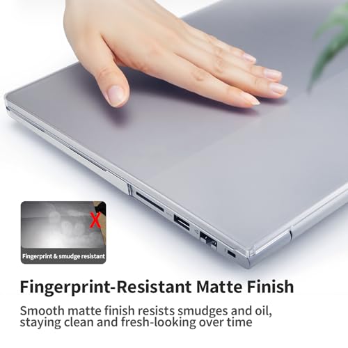 Laptop Case Set for 2026 2025 ThinkBook 14 Gen 9/8 (14”) Scratch-Resistant & Drop-Resistant Hard Shell Frosted Transparent Protective Cover + Keyboard Cover + Screen Film
