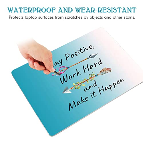 DINKY Laptop Skin Sticker Decal, 12" 13" 13.3" 14" 15" 15.4" 15.6 inch Laptop Universal Reusable Vinyl Skin Stickers Cover Art Decal Notebook PC Personalized Protector-Inspirational Quote - color: Inspirational Quote