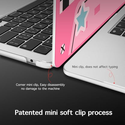 for 2026 MacBook Air 13-inch Laptop Case M5 2026 M4 2025 M3 2024 M2 2022 Release Model A3449 A3240 A3113 A2681, Hard Shell Cover for MacBook Air 13.6 inch, Cassette Tape - color: Cassette Tape