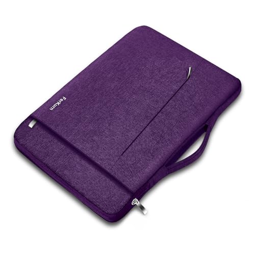 Ferkurn Laptop Case Sleeve for Men Women Chromebook Case Compatible with MacBook Air/Pro Lenovo Surface HP Dell ASUS Acer, 15.6 inch, Purple - color: Purple, size: 15.6 inch