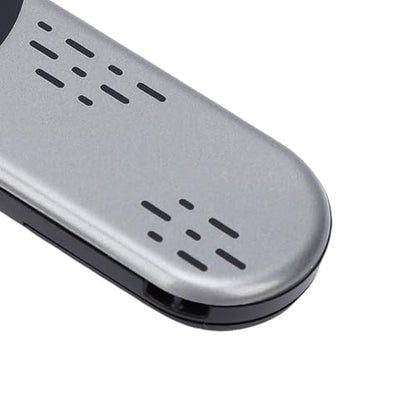 Bewinner Wireless Presenter Remote, Rechargeable Bluetooth Presentation Clicker with 2.4G USB Receiver for PC Laptop Meetings Teaching (Grey) - color: Grey