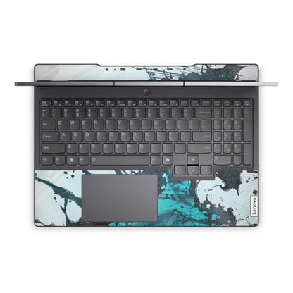 Glossy Glitter Laptop Skin Compatible with Lenovo Legion 5 Gaming Laptop (15IRX9) 2024 - Wild Splash - Premium 3M Vinyl Protective Wrap Decal Cover - Easy to Apply | Crafted in the USA - color: Wild Splash, size: Legion 5 Gaming (15IRX9) 2024 Full Cover S