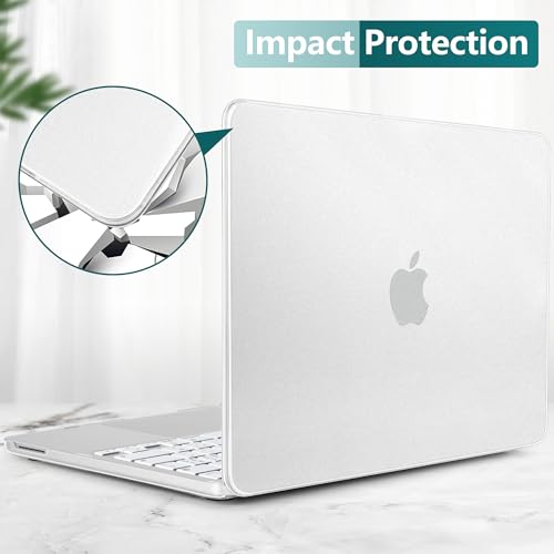 Batianda CrystalMist Case for MacBook Neo 13 Inch 2026, Translucent | 4-in-1 Bundle Official Color Matched, Frosted Translucent Shell, Anti-Fingerprint Matte Finish, Slim Lightweight Protection - color: Matte Translucent