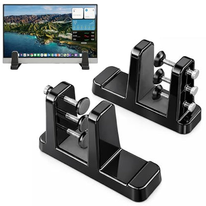 Ergonomic Vertical Laptop Stand – Space-Saving Cooling Laptop Stand for Desk Organization, Portable Stand, Compatible with MacBook Air Pro, Dell, HP, Lenovo, Tablets that Can Open 180°