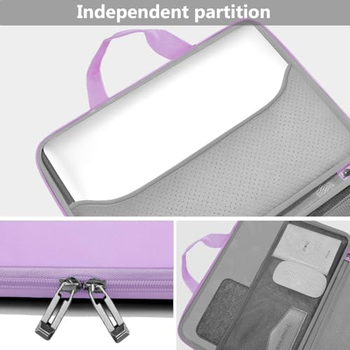 Hseok Laptop Sleeve 13-14 Inch Case Briefcase Compatible with MacBook Neo Pro 14 M5/M4/M3/M2/M1, All Models 13.3 Mac Air/Pro, XPS 13 14, Most Popular 13"-14" Notebooks,L01P01 - color: L01P01, size: 13"-14"