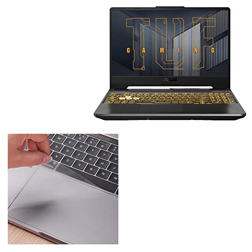 BoxWave Touchpad Protector Compatible with ASUS TUF Gaming F15 (15.6 in) - ClearTouch for Touchpad (2-Pack), Pad Protector Shield Cover Film Skin