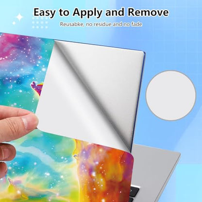 Universal Laptop Skin Sticker Decal for 11.6”12" 13" 13.3" 14" 15" 15.4" 15.6" Reusable Waterproof Scratch-Scratch Resistant Protective Vinyl Laptop Notebook Skin Stickers - Beautiful Galaxy - color: Beautiful Galaxy