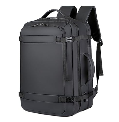 Laptop Backpack for Men Travel Large Capacity - Fits up to 17.3-inch Notebooks Business Computer Bag - color: Black281