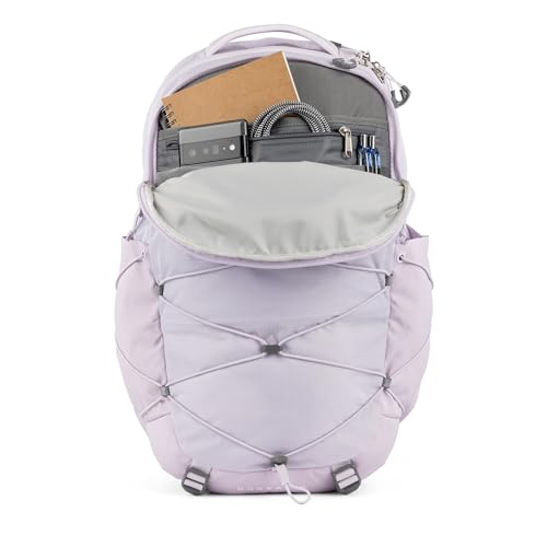 The North Face Borealis Commuter Laptop Backpack, Lavendaer Fog, OSFA | Everyday Travel Bag, Laptop Sleeve, Reflective Details - color: Lavendaer Fog