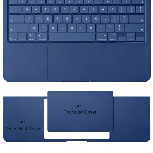Palm Rest Skin for 2026 MacBook Neo 13 inch Laptop with A18 Pro Chip A3404, MacBook Neo Accessories Wrist Rest Protective Skin Cover Scratch Resistant (Blue)