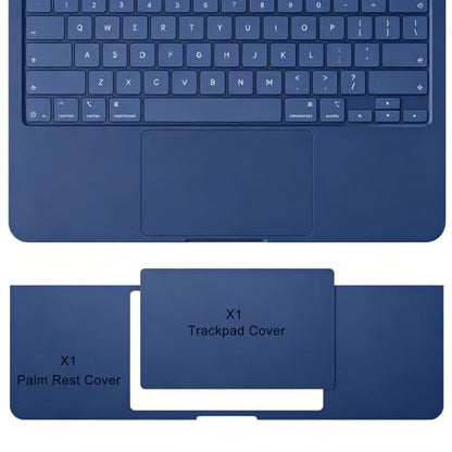 Palm Rest Skin for 2026 MacBook Neo 13 inch Laptop with A18 Pro Chip A3404, MacBook Neo Accessories Wrist Rest Protective Skin Cover Scratch Resistant (Blue) - color: MacBook Neo 13（Blue）