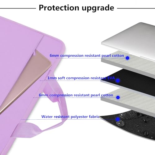 Hseok Laptop Sleeve 13-14 Inch Case Briefcase Compatible with MacBook Neo Pro 14 M5/M4/M3/M2/M1, All Models 13.3 Mac Air/Pro, XPS 13 14, Most Popular 13"-14" Notebooks,L01P01 - color: L01P01, size: 13"-14"