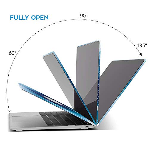 IBENZER Compatible with 2022 2021 2020 MacBook Air 13 inch case M1 A2337 A2179 A1932, Plastic Hard Shell Case for Mac Air 13 Retina Display with Touch ID, Dandelion, MAD-T13PGY A - color: Dandelion