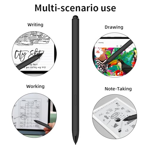 HAOZEE EMR Stylus Compatible with Remarkable 2 Pen with Eraser | 4096 Pressure Level Sensitivity, Palm Recognition, Digital Pen Marker Plus Compatible Kindle Scribe Tablet Pen