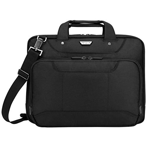 Targus Corporate Traveler Checkpoint-Friendly Traveler Laptop Case for 14-Inch Laptop, Black (CUCT02UA14S) - size: 14 inch, style: Bag