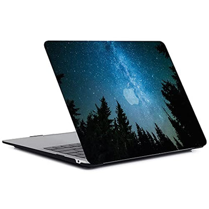 Hard Cover Compatible with MacBook Air 11 inch Case 2015 2014 2013 2012 2011 2010 Realease Model A1465 A1370, Color Printing Matt Plastic Hard Protective Shell Cover Case - Starry Night - color: 1063 Starry night, size: Air 11" 2010-2015(A1370/A1465)
