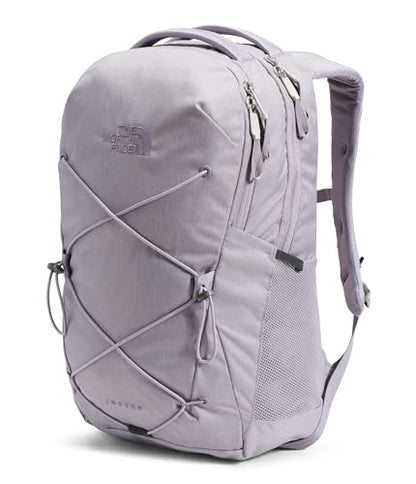 The North Face Jester Laptop Pack, Minimal Gy Dk Hth/Minimal Gy-NPF, OSFA | Commuter Travel Bag, Laptop Sleeve, Water-Repellent - color: Minimal Grey Dark Heather/Minimal Grey-npf