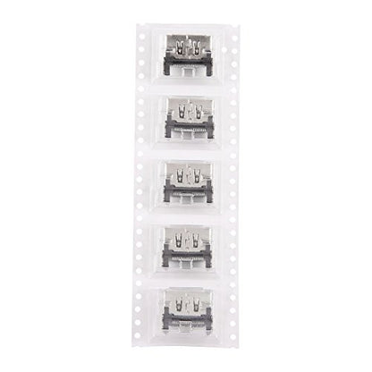 Zerone 5Pcs HDMI Port for, HDMI Port Socket Interface Connector Replacement Repair Part for 4 Console