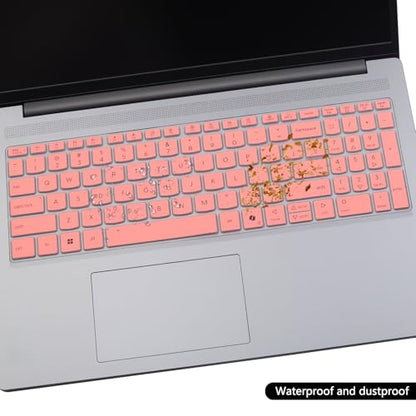 Keyboard Cover for 2025 Lenovo IdeaPad Slim 3 3i 3X 15 16" 15AHP10 15IRH10 15IRU10 15Q8X10 16ARP10 16IRH10, IdeaPad Slim 5 5i 16" 16AHP10 16IRH10 16IRH10R-Pink - color: Pink
