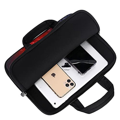 14 15 15.4 15.6 inch Laptop Handle Bag Computer Protect Case Pouch Holder Notebook Sleeve Neoprene Cover Soft Carrying Travel Case for Dell Lenovo Toshiba HP Chromebook ASUS Acer (Cool Basketball) - color: Cool Basketball