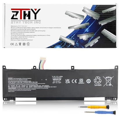 45Wh RH03XL M02027-005 Laptop Battery Replacement for HP ProBook 430 440 | 445 450 455 G8 G9 G10 /ProBook 630 640 650 G8 /Probook 630-G9 /EliteBook 630 640 645 650 655 G9 G10/ Zhan 66 Pro A 14 G4 - size: 9.84*2.95*0.23 inch RH03XL