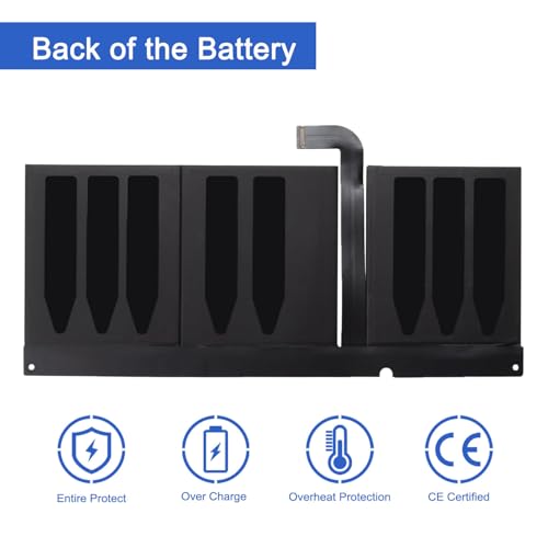 JOTACT DYNC01 96BTA016H 50.2Wh Laptop Battery Compatible with Microsoft Surface Pro 8 1983 1982 Series 96BTA015H 11.38V 4414mAh - size: 8.07*4.33*0.26 inch DYNC01
