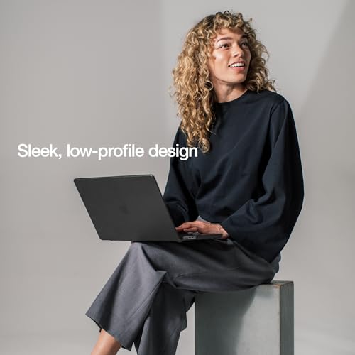 Incase Dots Hardshell with Makrolon® - MacBook Pro 16 inch Case - M5 2026, 2025, 2024, 2023-2021, M4, M3, M2, M1 - MacBook Case, Laptop Cover, Protective Hard Shell, Scratch Resistant - Black - color: Black