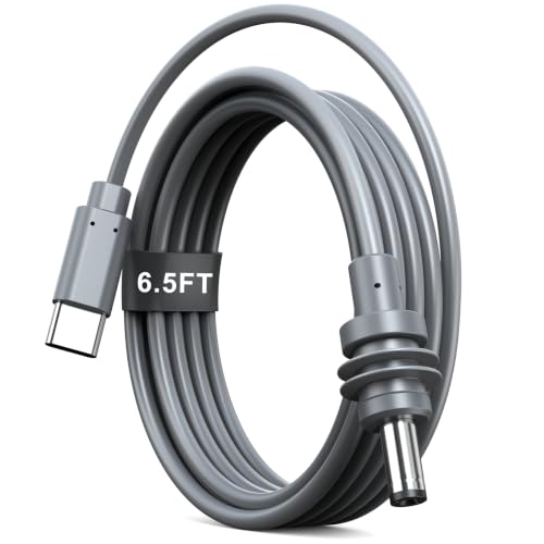 Starlink Mini USB C Cable 100W, 6.6FT/2M USB C to DC Power Cable Starlink Mini Cable 18AWG USB Type C to DC Power Cord 5.5 * 2.1mm Replacement Compatible with 100W+ PD Power Bank Waterproof