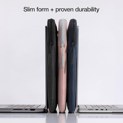 Incase Compact Laptop Sleeve with Woolenex - 14" MacBook/Laptop and iPad/Tablet Sleeve, Computer Case and Cover, Lightweight, Weather Resistant, with Slip Pocket for Accessories - Heather Navy - color: Heather Navy