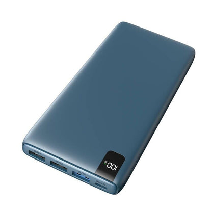 A ADDTOP Power Bank 20000mAh Fast Charging Built-in USB C Portable Charger | PD 22.5W丨4 USB Output丨Travel Essential丨LED Display丨Battery Pack for Phone 17/16/15 Galaxy Series丨Lightweight丨Flight-Safe丨Blue - color: Blue