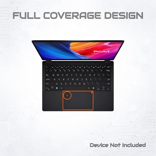 Pixora-TPD Touchpad Protector for Asus ProArt PX13 (HN7306) - Trackpad Cover - Kinu Matte (3-Pack)
