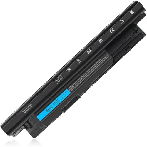 40WH XCMRD 14.8V Battery for Dell Inspiron 15 3000 Series 15 3521 3537 3531 | 3542 3543 3541 3878 15R 5521 5537 17 3721 3737 17R 5737 5721 14 3421 3442 3443 Latitude 3440 3540 P28F P40F P26E - size: 10.5*2*0.75inch XCMRD