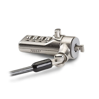 Laptop combination Cable Lock for any devices featuring a Kensington Security Slot (302140S)