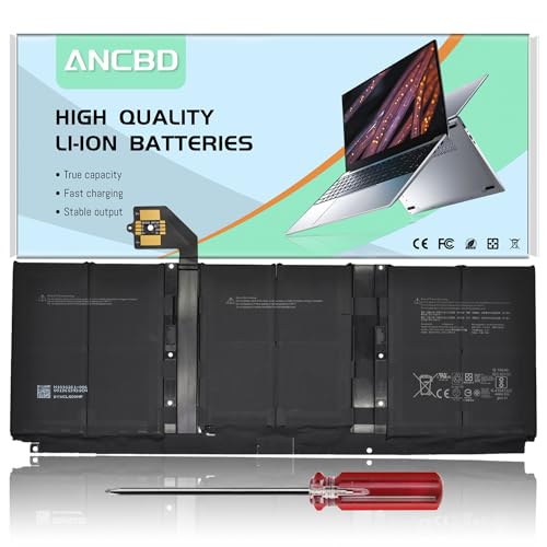 G3HTA052H DYNT02 Tablet Battery Replacement for Microsoft Surface Laptop 3 Gen 13.5" Keyboard Base 1867 1868 15 Core i5-1035G7 G3HTA053H G3HTA057H G3HTA058H (with Tools) 45.8Wh/6041mAh