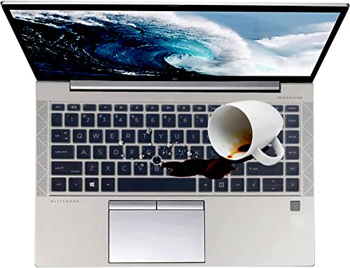 Keyboard Cover for 14 Inch HP EliteBook 840 845 G7 G8 Laptop New Notebook PC Model Accessories Keyboard Protective Skin (Not fit New 840 845 G9 G10 G11)-Clear - color: Clear