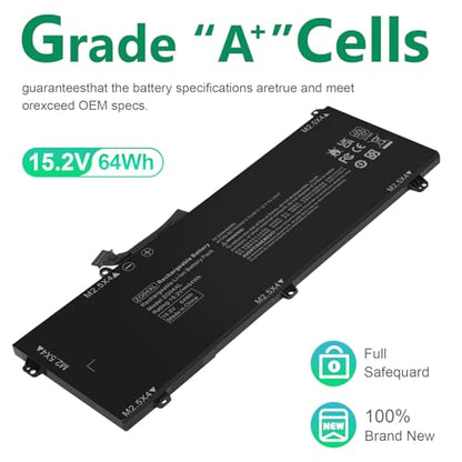 Fancy Buying ZO04XL HSTNN-KB6W Laptop Battery for HP ZBook Studio G3 G4 Mobile Workstation ZO04 ZO06 ZO06XL 808396-421 808450-001 808450-002 HSTNN-CS8C HSTNN-C88C HSTNN-LB6W - size: 10.11*3.31*0.27inch