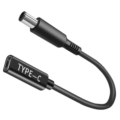 7.4x5.0mm Male Adaptor to USB C Female Cable, Male to DC Female 12V 19V 20V Adapter, 5.0mm to USB C Adapter Made for Dell Latitude Laptop Series - style: 7.4x5.0mm for Dell