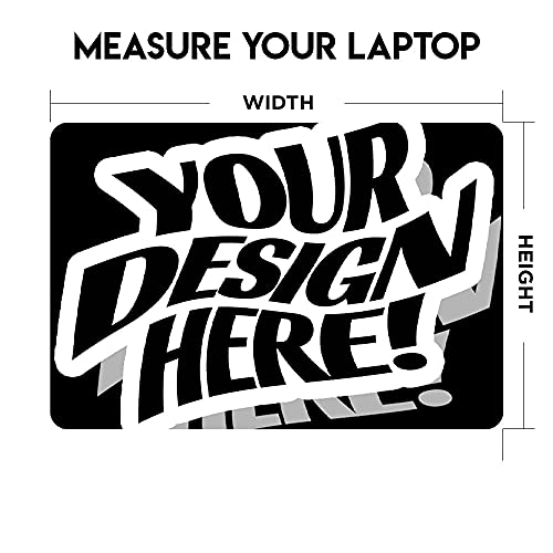 Your Custom Design Upload Laptop Skin - Skin Decal Vinyl Wrap for 12" 13" 13.3" 14" 15" 15.4" 15.6 inch Laptops